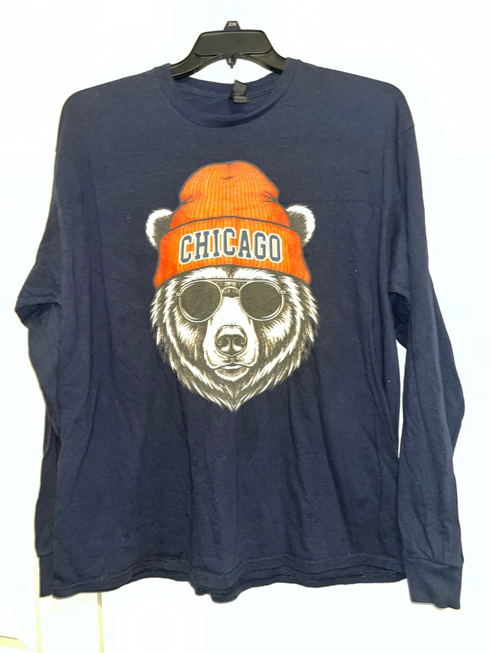 Gildan Navy Blue Crewneck T-Shirt